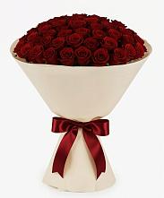 Букет 101 Бордовая роза Блэк Бакарра в Ершово
