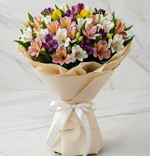 Букет цветов из:  Альстромерии в Ершово
