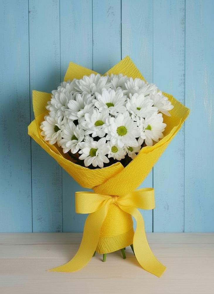 Букет цветов из: Хризантемы в Ершово