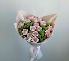 Букет цветов из:  Розы и Хризантемы в Ершово