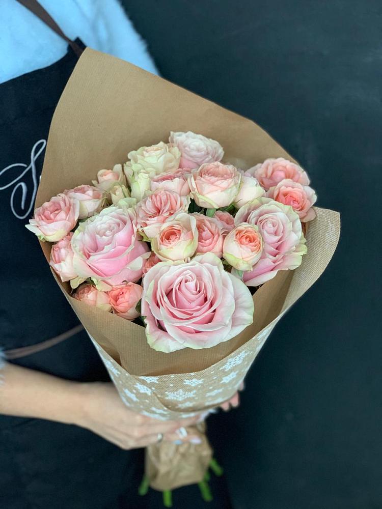 Букет цветов из: Хризантемы и Розы в Ершово