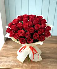 Букет 29 Красных роз в Ершово
