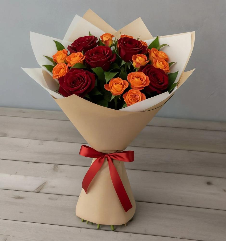 Букет Любовь и восторг в Ершово