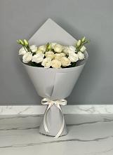 Букет цветов из:  Розы и Лизиантусы в Ершово